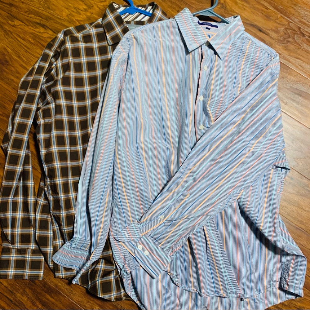 2 Button Down Long Sleeve Flusser / Thomas Dean M2
